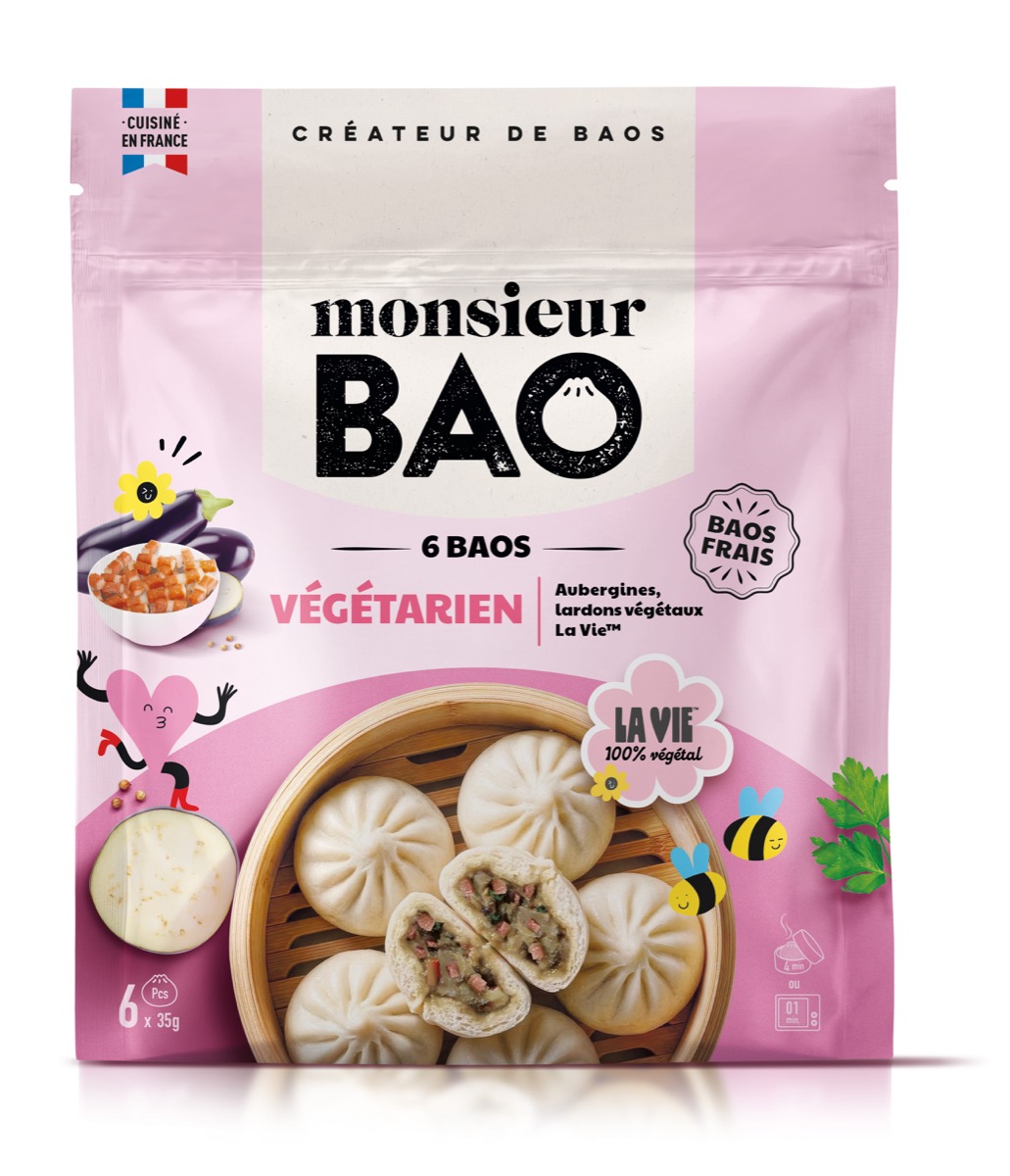Sachet de baos frais — Végétarien